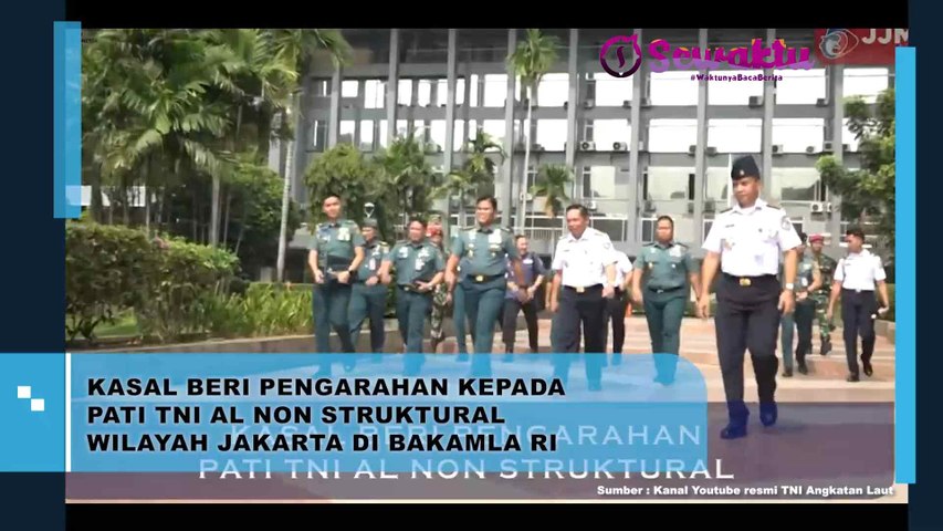 Kepala Staf Angkatan Laut Memberikan Pengarahan Kepada Perwira Tinggi TNI AL Non-Struktural Di Wilayah Jakarta Yang Dilaksanakan Di Bakamla RI