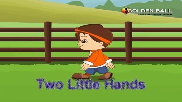 Two Little Hands To Clap Clap Clap Rhyme With Lyrics I English Kids Songs _ Learning Videos For Kids (1)