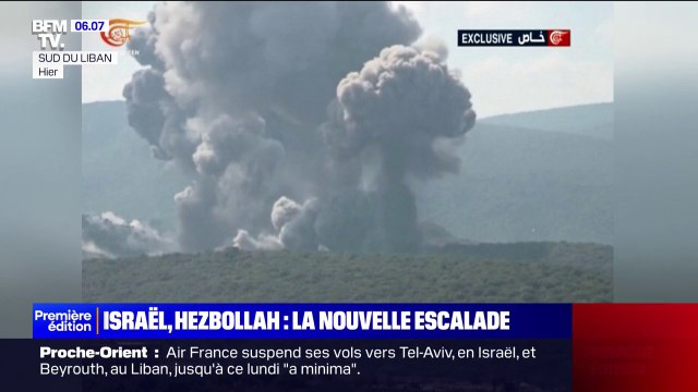 Proche-Orient: nouvelle escalade entre Israël et le Hezbollah