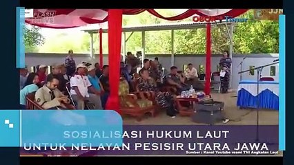 Berkejasama Dengan Pertamina EP Jatibarang Field Lanal Cirebon Gelar Sosialisasi Hukum dan Keamanan Laut