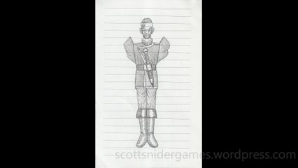 Soldier Pencil Sketch Video #360 (08-26-2024)