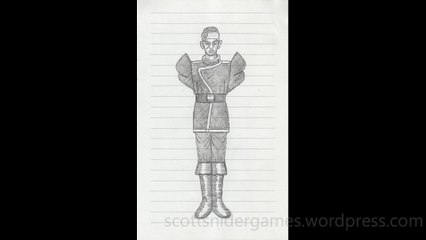 Soldier Pencil Sketch Video #364 (08-26-2024)