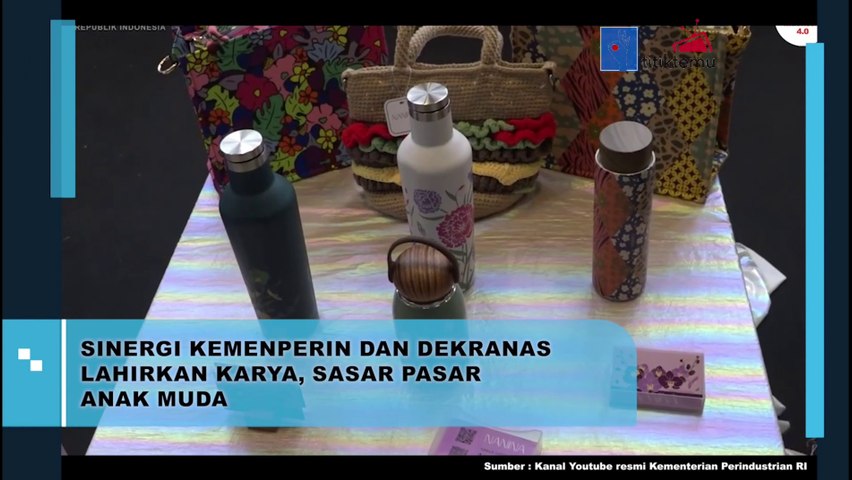 Sinergi Kemenperin dan Dekranas Lahirkan Karya, Sasar Pasar Anak Muda
