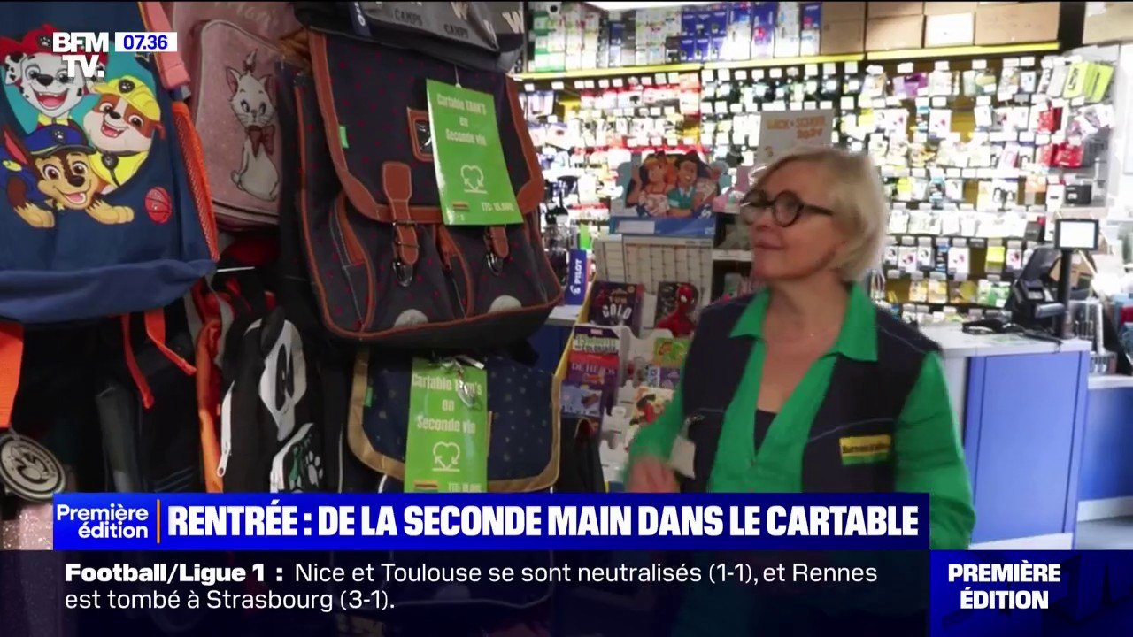 Rentrée scolaire: le succès de la seconde main pour les fournitures scolaires