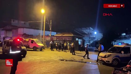 Kocaeli'de arkadaşlarıyla çay içerken vuruldu