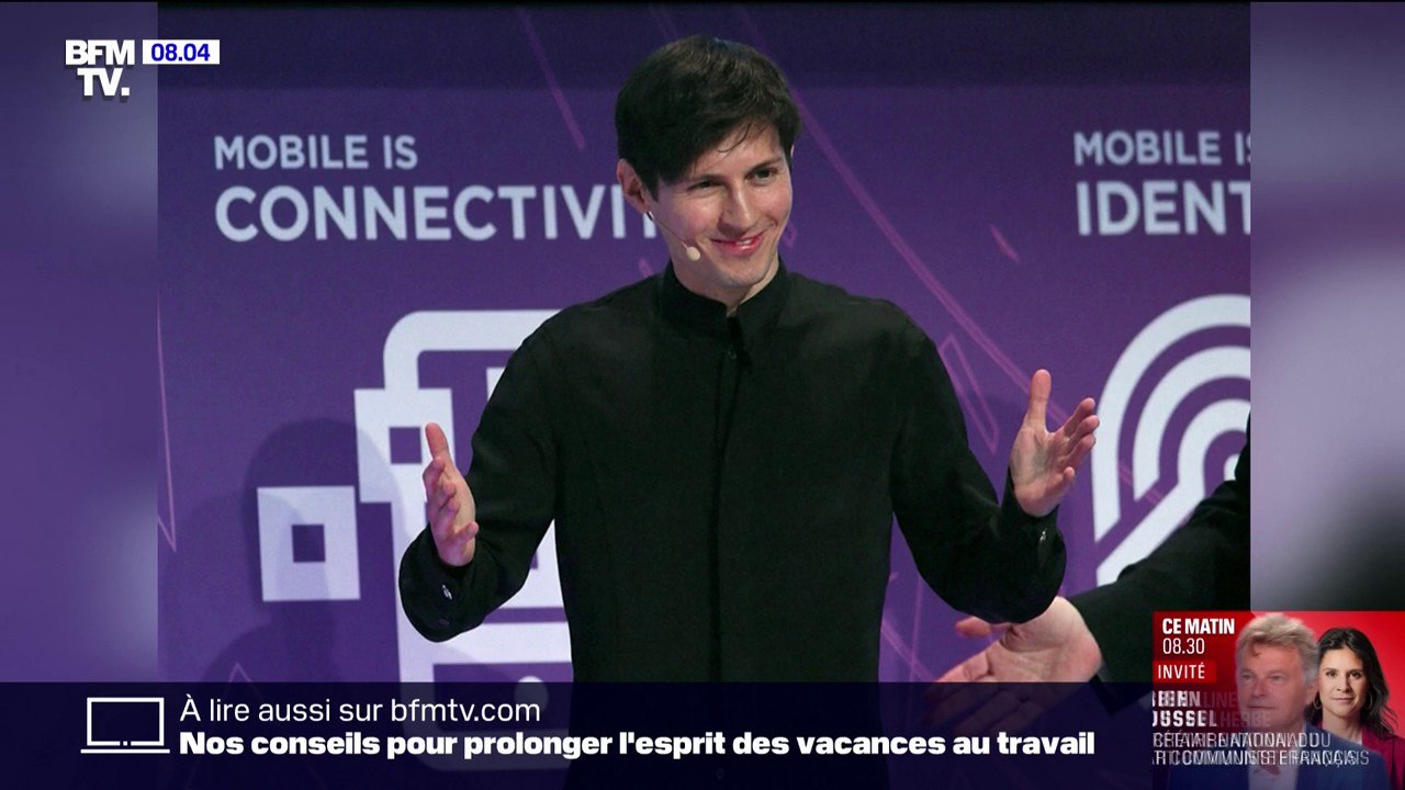 La garde à vue du PDG de Telegram, Pavel Durov, prolongée