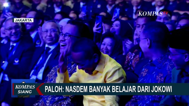 Ketika Jokowi dan Anies Hadir di Kongres Partai NasDem
