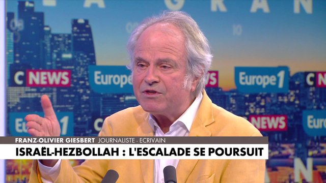 Franz-Olivier Giesbert : «Israël, c'est le territoire des juifs depuis 3000 ans»