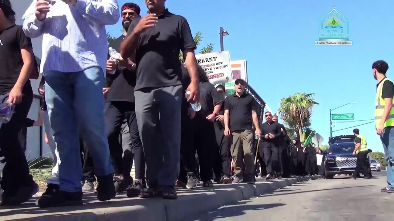 مسيرة الذكرى الأربعين للامام الحسين ع في أريزونا 1446 هـ 2024