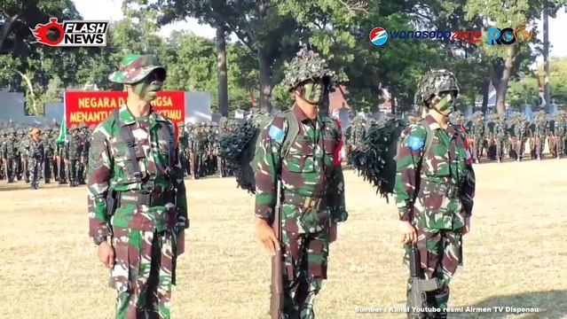 Danlanud Adi Soemarmo Resmi Membuka Latihan Berganda Prajurit Siswa Semaba PK TNI AU Angkatan ke-53
