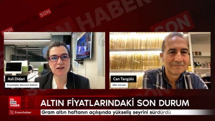 Gram altın haftanın açılışında yükseliş seyrini sürdürdü