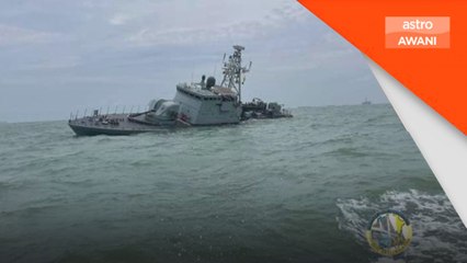 KD Pendekar tenggelam: Mindef tunggu laporan penuh, kapal telah operasi sejak 1979