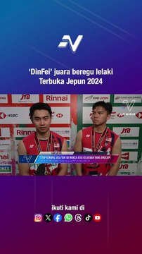 Sze Fei dan Izzuddin tamatkan badi kejuaraan beregu lelaki negara di Terbuka Jepun sejak 2002!
