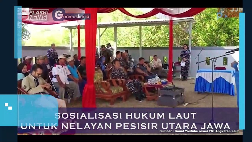 Bekerjasama dengan PERTAMINA EP Jatibarang Field Lanal Cirebon Gelar Sosialisasi Hukum dan Keamanan Laut
