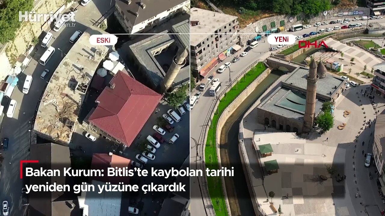 Bakan Kurum: Bitlis'te kaybolan tarihi yeniden gün yüzüne çıkardık