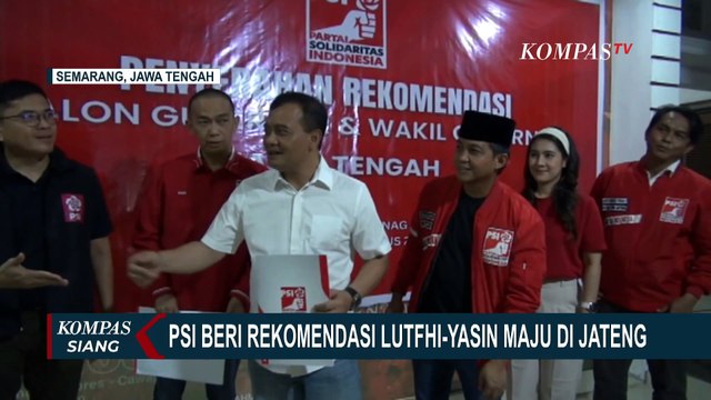 Pilkada Jateng: Andika Perkasa-Hendrar Prihadi Lawan Ahmad Luthfi-Taj Yasin