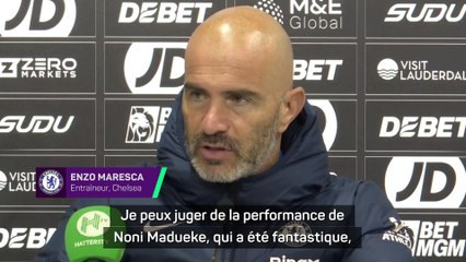 Maresca plus impressionné par le travail défensif de Madueke que par son hat-trick