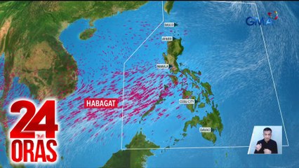 Hanging Habagat, magpapaulan sa malaking bahagi ng bansa | 24 Oras