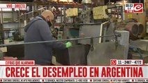 Alarmante: en seis meses se perdieron 142 mil puestos de trabajo en Argentina caída del empleo