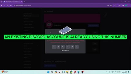 An Existing Discord Account is Already Using This Phone Number | Discord Solution Tutorial 2026