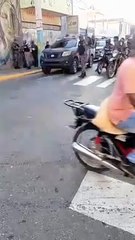 Fuerte presencia policiaco-militar en Salcedo  ante llamado a huelga