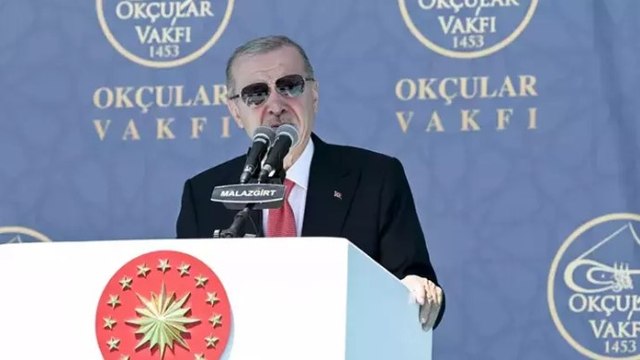 Cumhurbaşkanı Erdoğan, Malazgirt Zaferi'nin 953. Yıl Dönümü Kutlama Programı'nda açıklamalarda bulundu