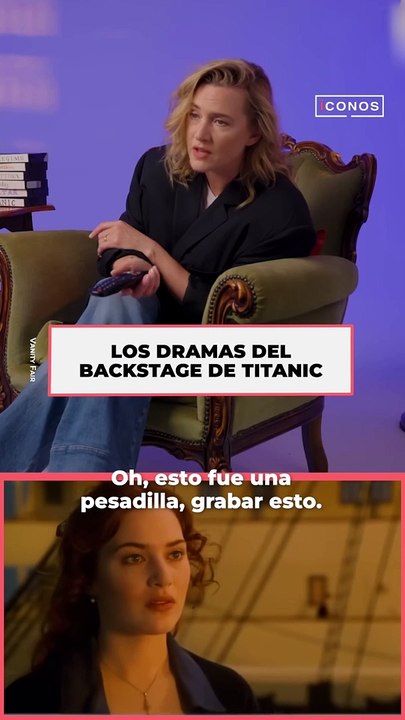 Titanic no fue una grabación fácil…