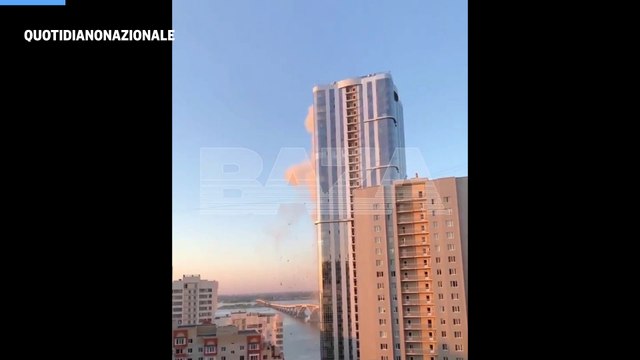 Russia: droni ucraini contro grattacielo nella regione di Saratov