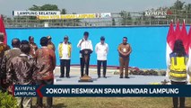 Jokowi Resmikan SPAM Bandar Lampung: Air Lebih Bersih & Bagus
