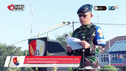 DANLANUD ADI SOEMARMO BUKA LATGANDA PRAJURIT SISWA SEMABA PK TNI AU ANGKATAN KE-53