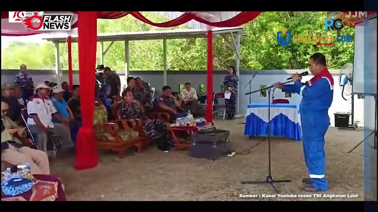BERKERJASAMA DENGAN PERTAMINA EP JATIBARANG FIELD LANAL CIREBON GELAR SOSIALISASI HUKUM DAN KEAMANAN LAUT
