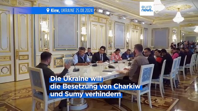 Krieg in der Ukraine: Selenskyj meldet weitere Erfolge bei Kursk