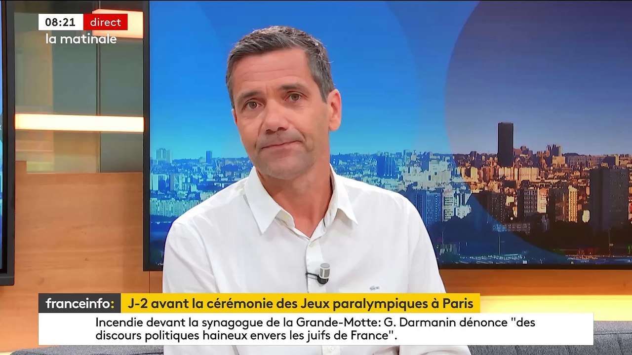 J-2 avant la cérémonie d’ouverture des Jeux Paralympiques à Paris - Sujet de Franceinfo