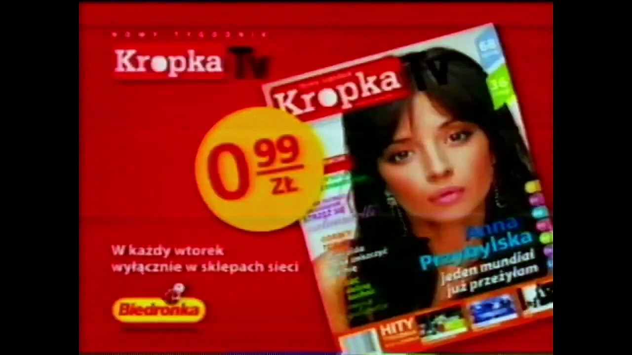Program Pierwszy - Zapowiedzi, audiotele i blok reklamowy - 07.06.2006