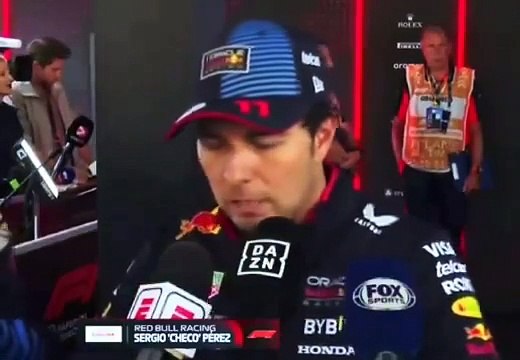 Declaraciones de Checo tras el GP de Países Bajos