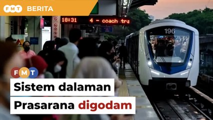Prasarana sahkan sistem dalaman digodam, sedang tangani