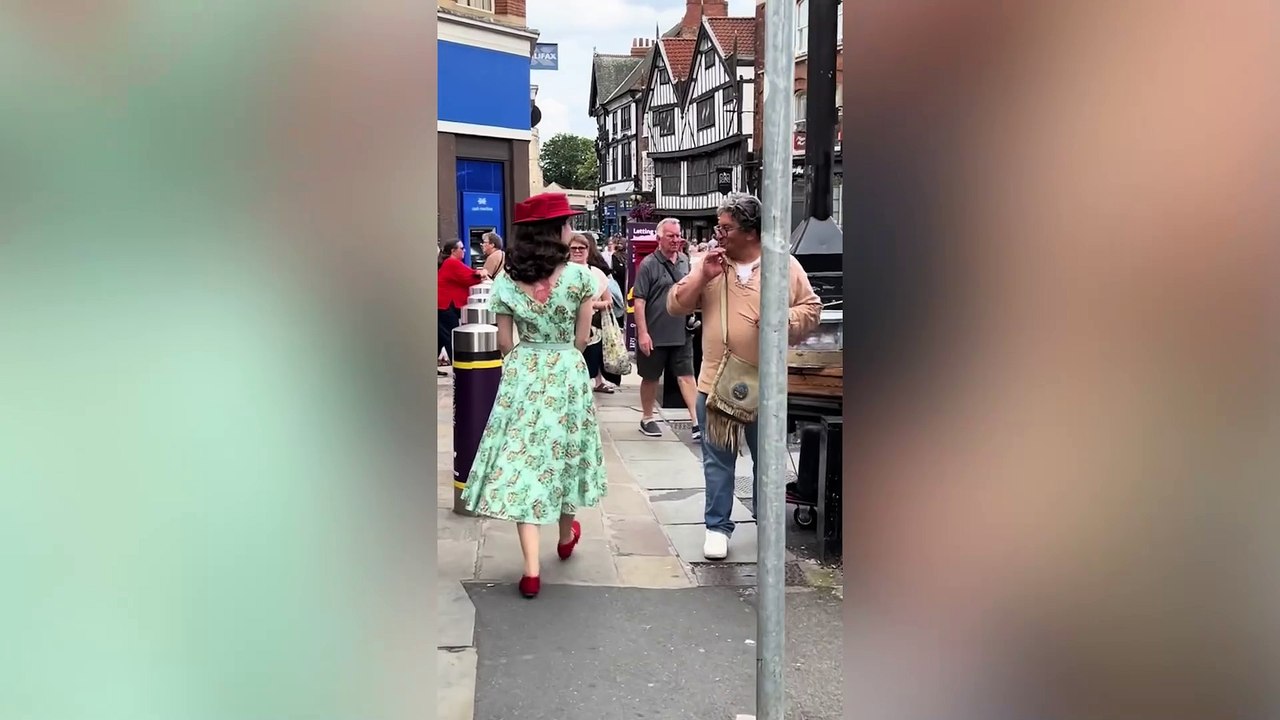 'I love wearing clothes from the 1940s and 50s - I think we should bring the style back'
