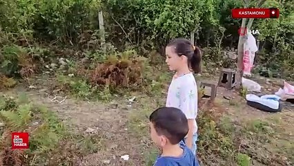 Kastamonu'da çocuklar kendi parklarını yaptı