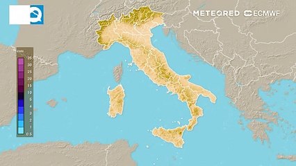 Instabilità da Nord a Sud fino a metà settimana