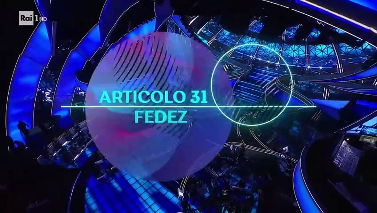 Sanremo 2023 - Articolo 31 con Fedez cantano un medley degli Articolo 31