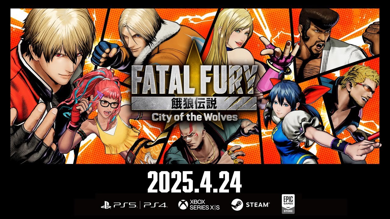 Fatal Fury: City of the Wolves - Trailer date de sortie