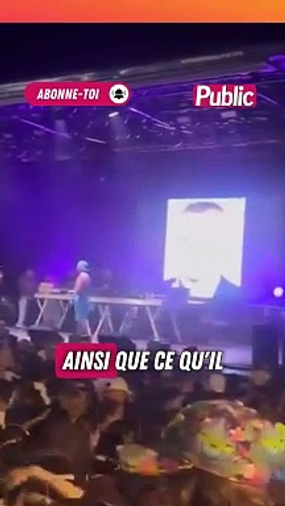 En plein concert, Michael Youn affiche la photo et le numéro de téléphone d’un député du Rassemblement National sur l’écran géant