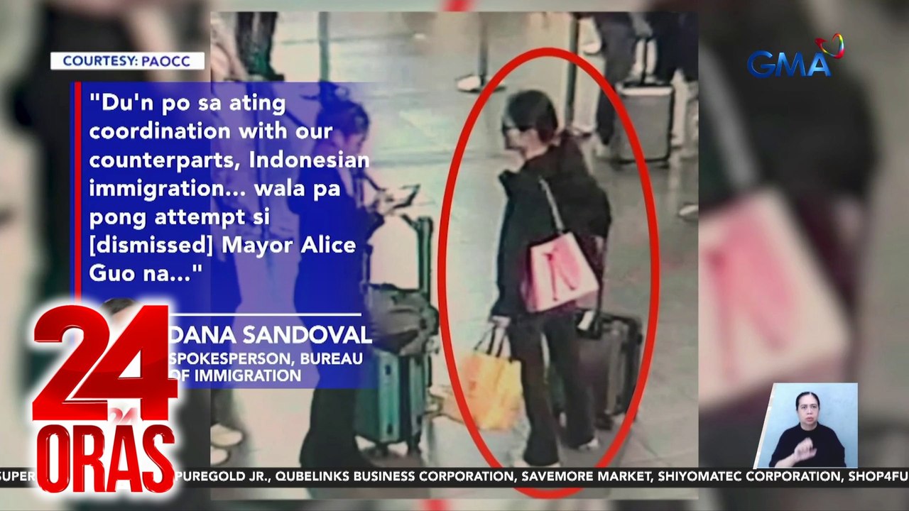 PAOCC - Alice Guo, nasa Batam, Indonesia pa rin | 24 Oras