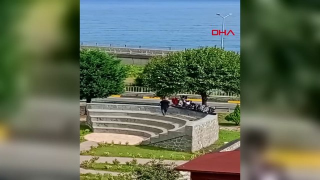 Bıçak Tanıtım Parkı'na 'balyozlu saldırı' kamerada