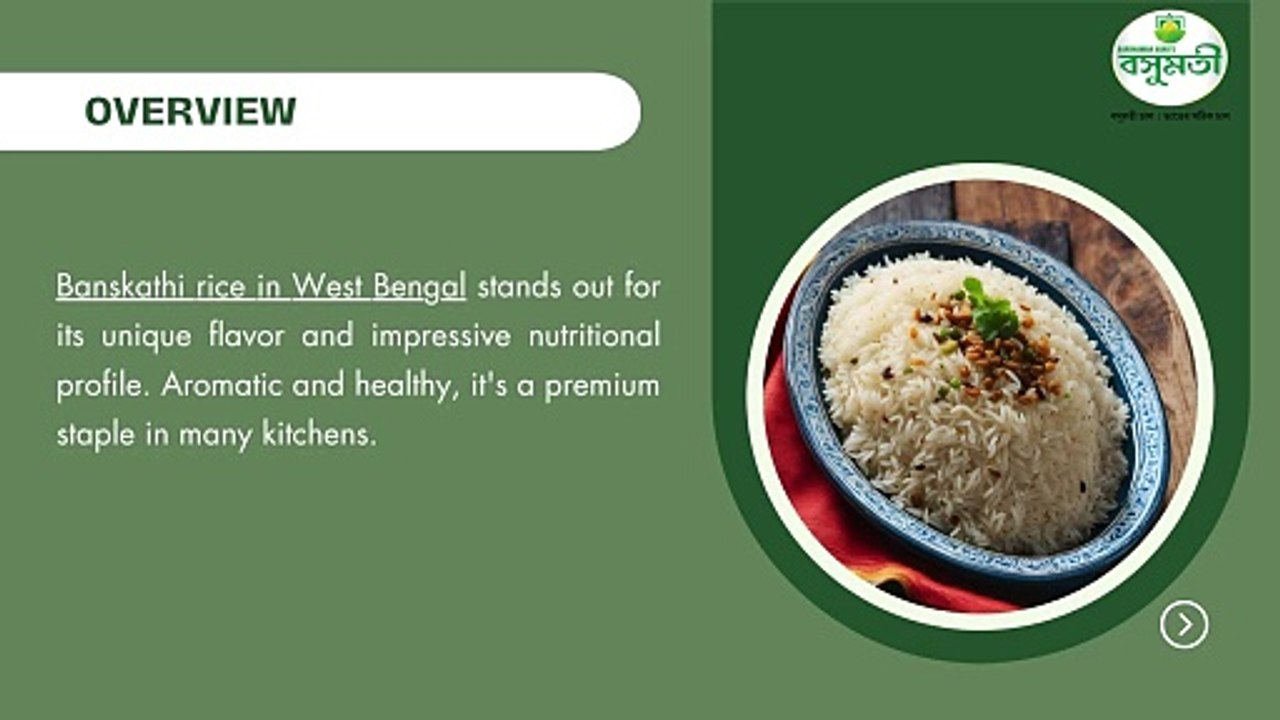 Find Out What Banskathi Rice Can Do For Your Health | Basumoti Rice