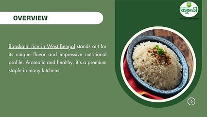 Find Out What Banskathi Rice Can Do For Your Health | Basumoti Rice