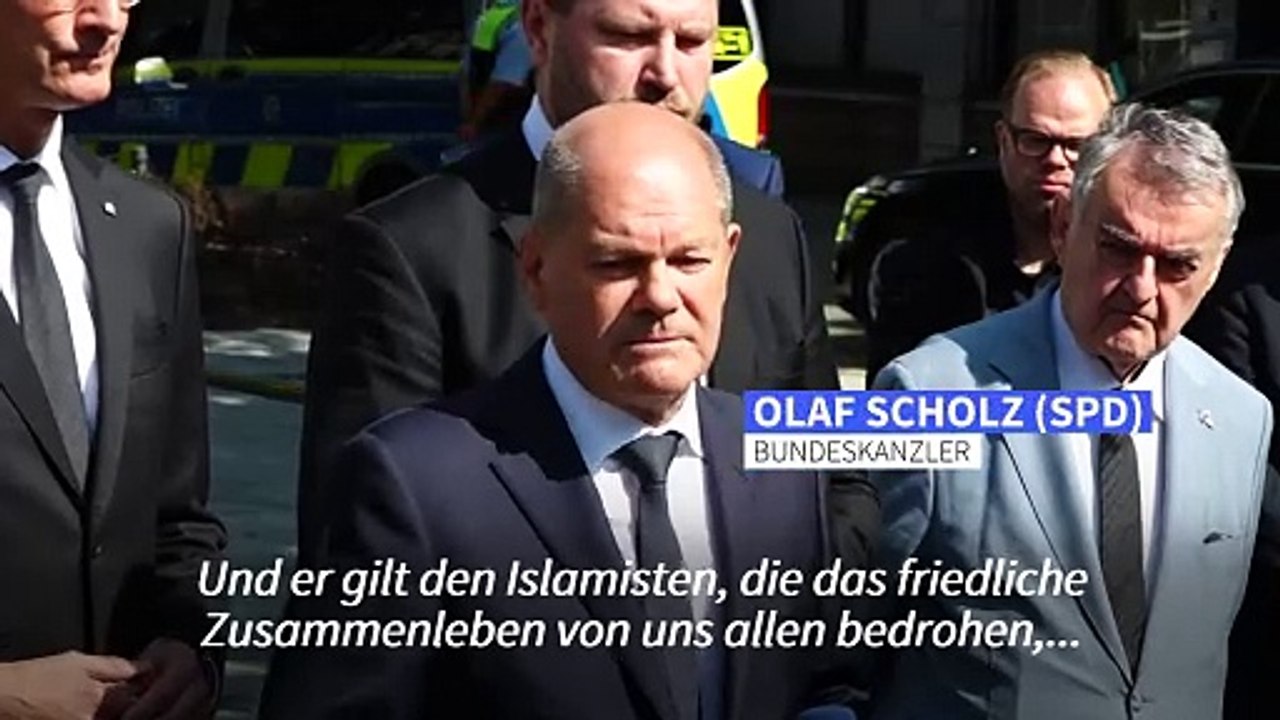 Scholz: "wir sind ein land, das zusammenhält"
