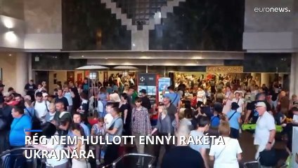 Hatalmas légitámadást indított Kijev ellen hajnalban Oroszország