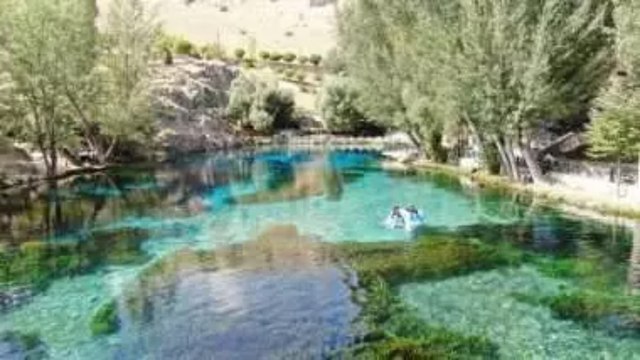 Bozkırın nazar boncuğu! Turistlerin akınına uğruyor