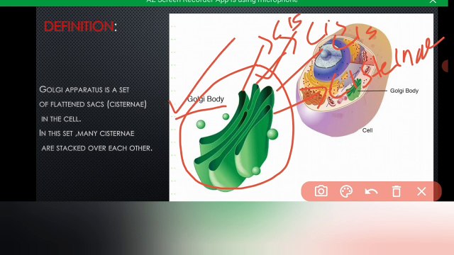 Golgi apparatus class 9 Biology in Urdu | Golgi complex | Lec # 12 | chp #4 | cells and tissues